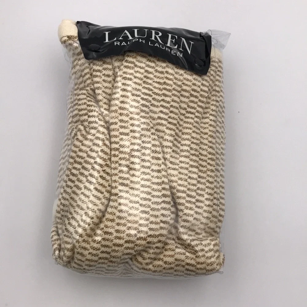 Lauren Ralph Lauren Isla King Duvet Cover Set Isla Texture Euro Shams in Natural